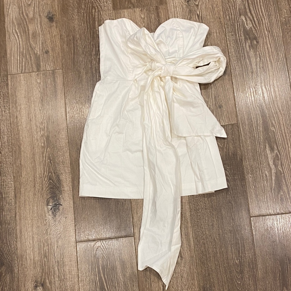 French Connection White Mini Dress